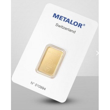 Metalor Gold - 5g BEST SELLER SPECIAL PROMO / LOYALTY PROGRAM  (Call for Special Price)