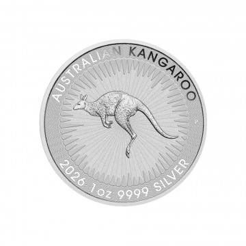 NEW : Australia Perth Mint Kangaroo 1oz Silver coin (Year 2026)