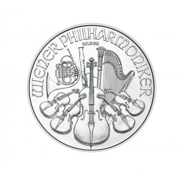 NEW : Austrian Vienna Philharmonic 1oz Silver coin (Year 2026)