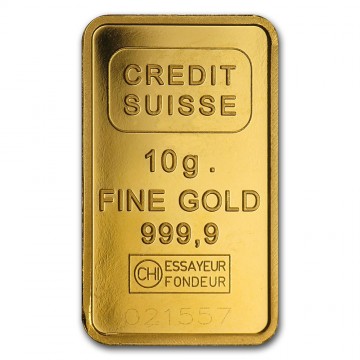 Credit Suisse Gold Bar 10g  SPECIAL PROMO/ LOYALTY PROGRAM (Call For Special Price)
